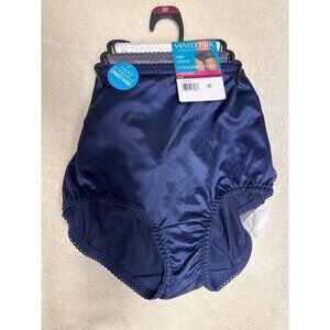 Vanity Fair Radiant Collection Light Control Undershapers 3-Pack Briefs S/5 Navy